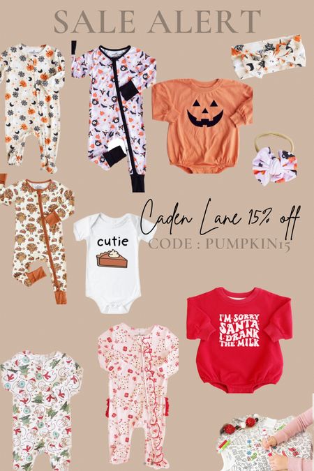 Caden Lane sale. Newborn clothes. Holiday outfits. Halloween outfits. Thanksgiving outfits. Christmas outfits. Toddler. Newborn  

#LTKHolidaySale #LTKSeasonal #LTKkids