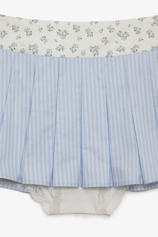Louisa Poplin Mini Skirt | For Love & Lemons