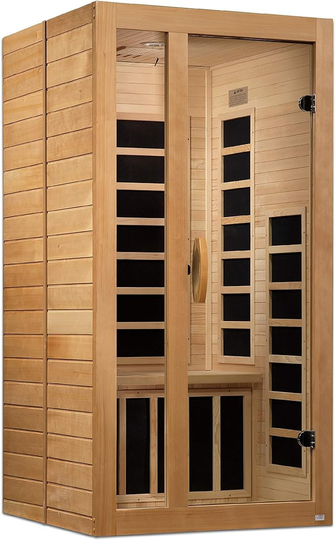Maxxus Gracia 1-2-Person Low EMF (Under 8MG) FAR Infrared Sauna, Curb Side Delivery | Amazon (US)