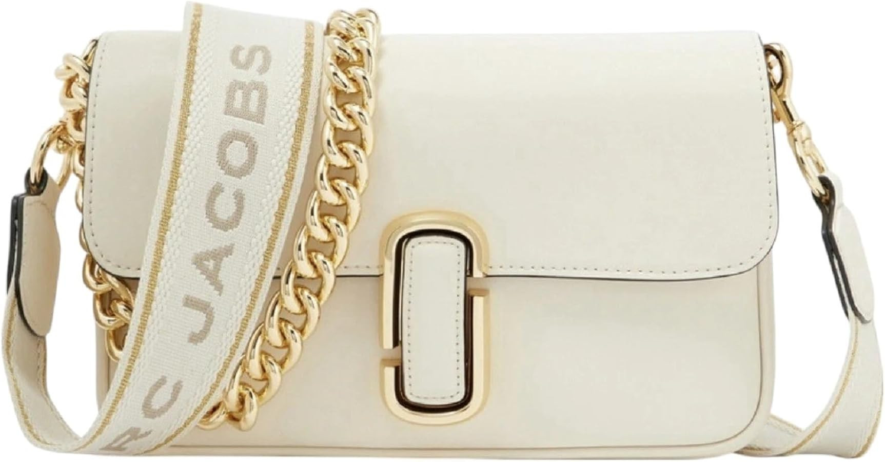 Marc Jacobs The J Marc Shoulder Bag (Cloud White) | Amazon (US)