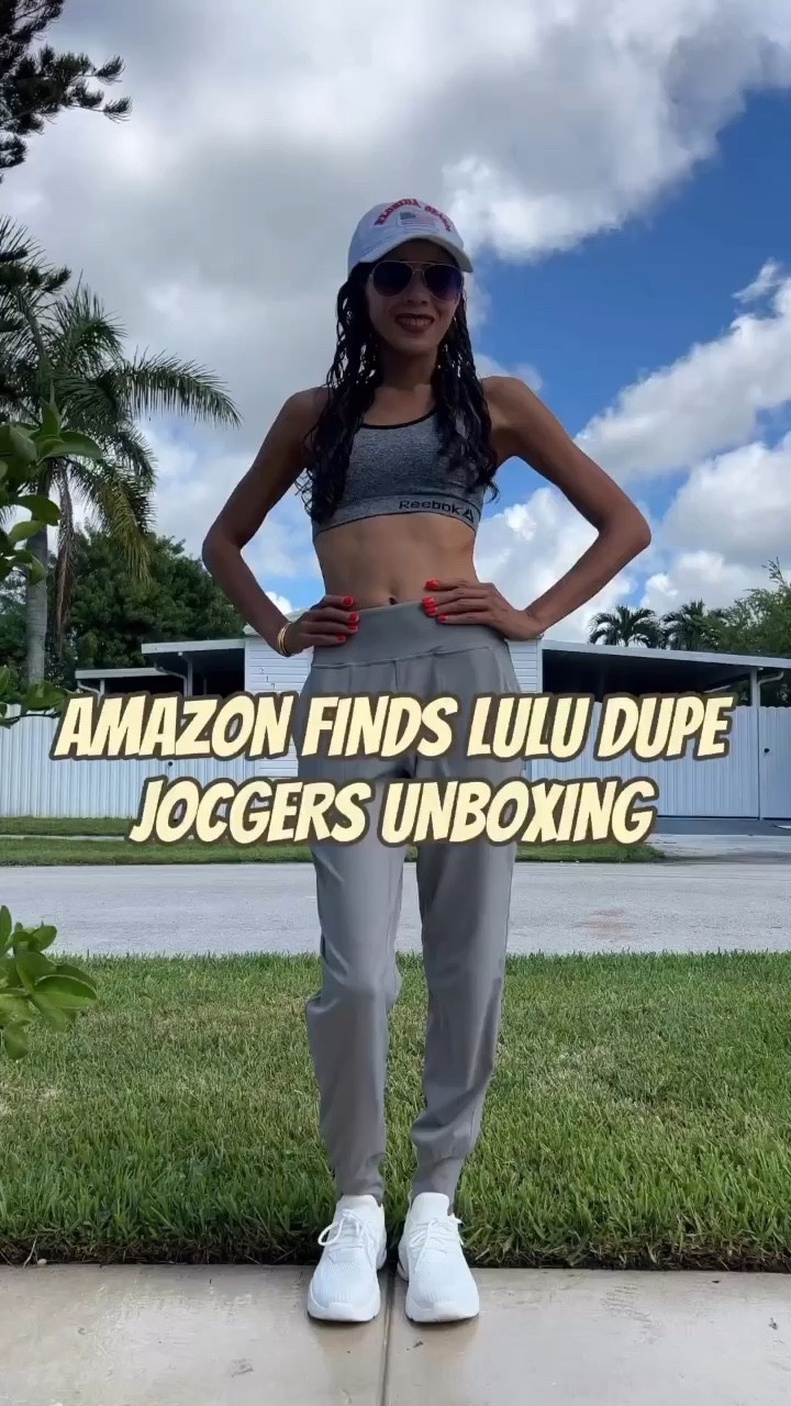 Amazon finds Lulu dupe joggers Unboxing 

#LTKstyletip #LTKfitness #LTKfamily