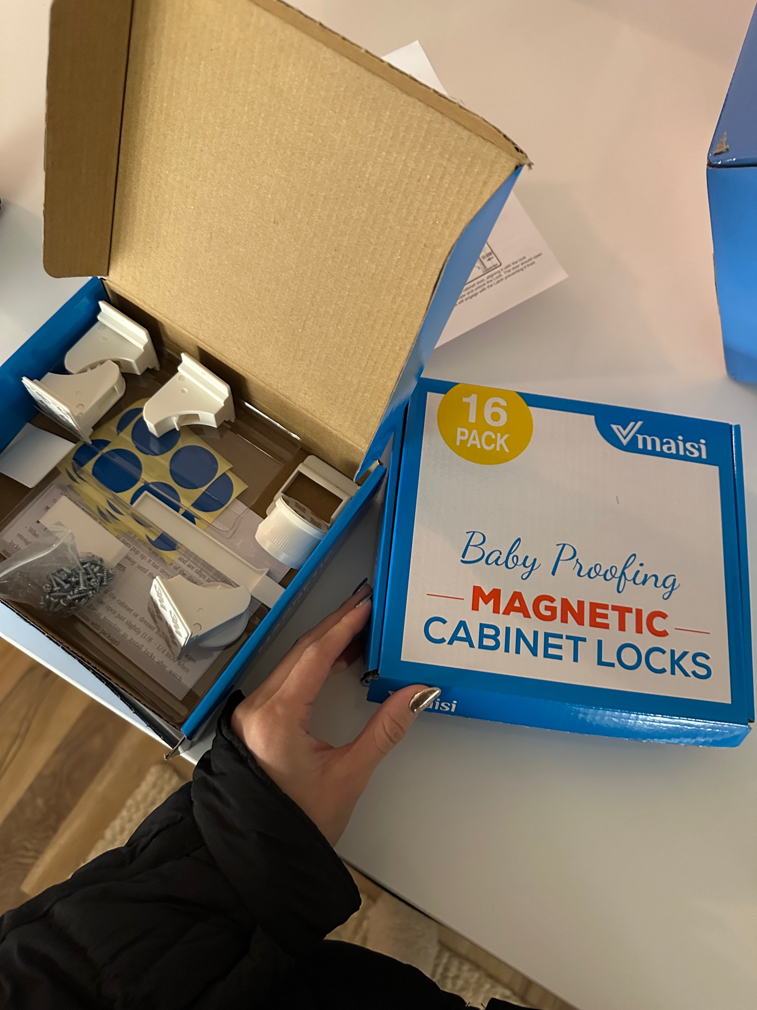 Baby proofing!! A must have for cabinets and drawers! 

#LTKBaby #LTKKids #LTKBump