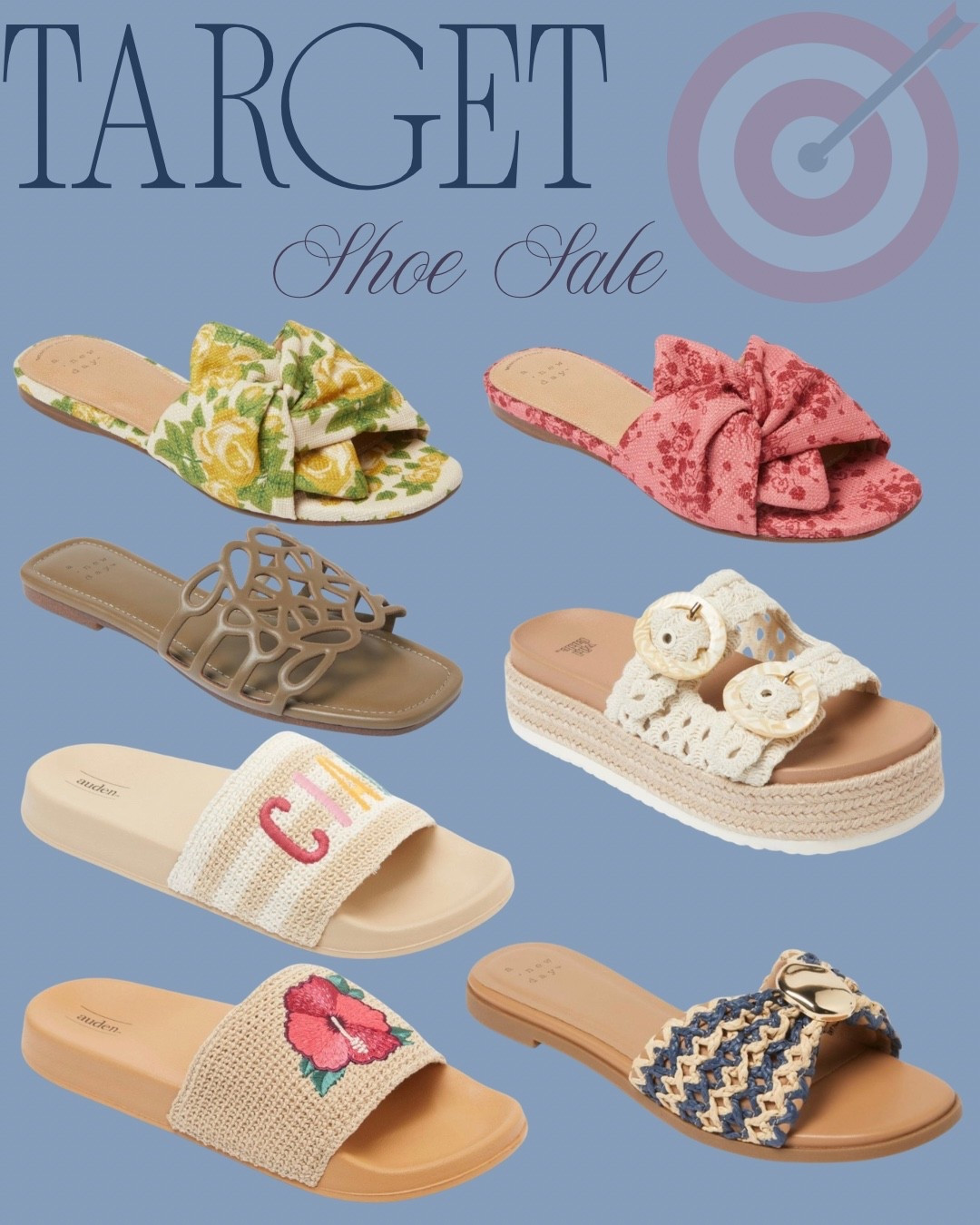 Target shoes on sale!

20% off this week!

@Target
