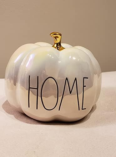 Rae Dunn Small Size Iridescent Home Pumpkin Harvest Decor Fall 2021 | Amazon (CA)