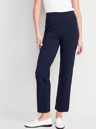 Extra High-Waisted Stevie Straight Pants | Old Navy (US)