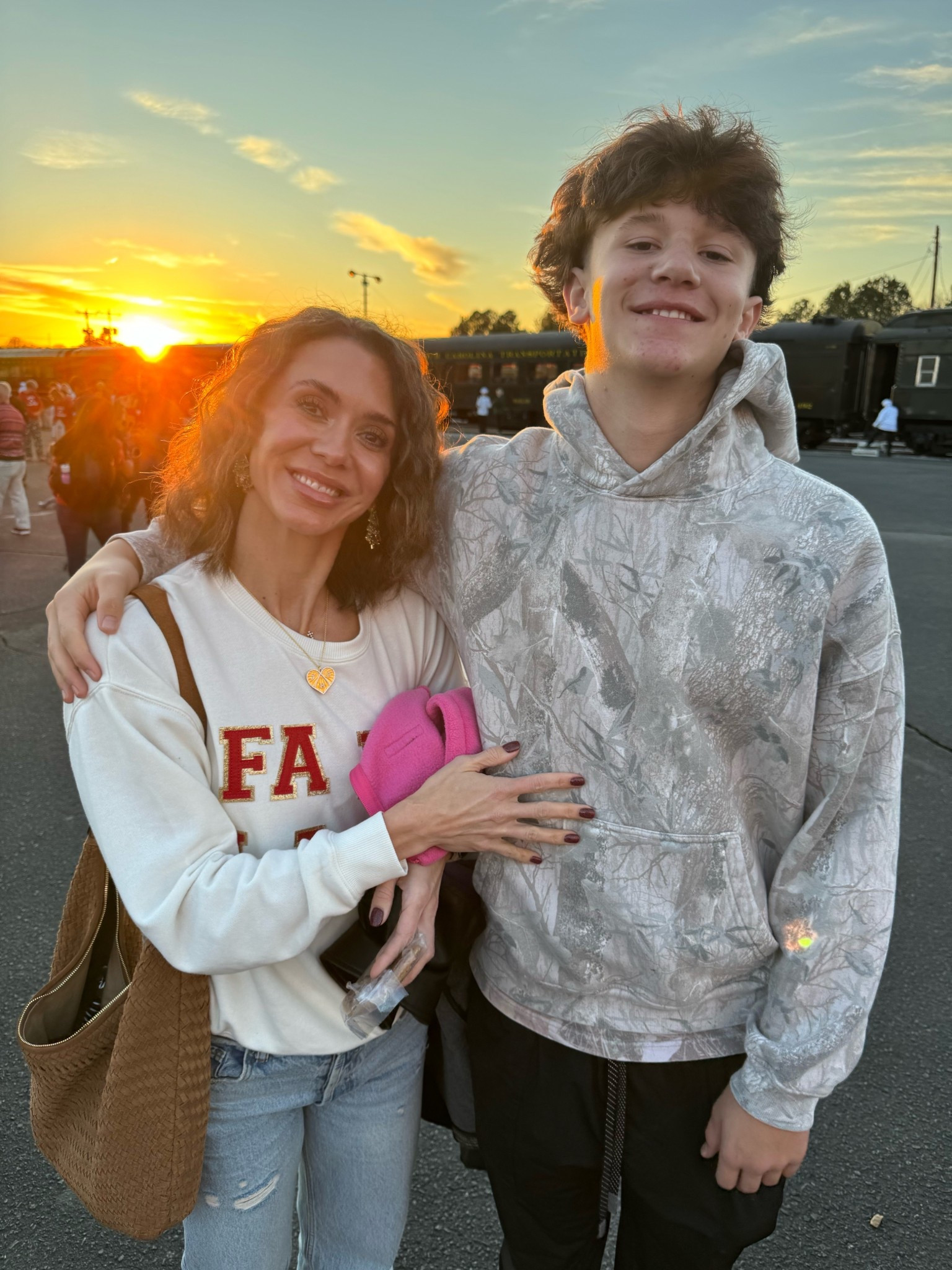 Linking the cutest holiday sweatshirt and earrings! I wore both to the polar express! 

#LTKmomlife #LTKSeasonal #LTKOver40