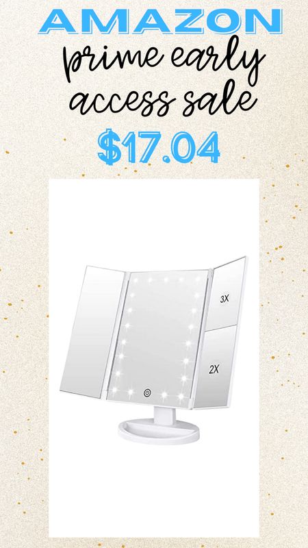 vanity mirror for under $20!! 
such a great idea for a christmas gift! 
i absolutely love mine and i got it for christmas as well! 

#amazon #christmasgift #vanity #lightedmirror #primeearlyaccesssale

#LTKsalealert #LTKHoliday #LTKbeauty