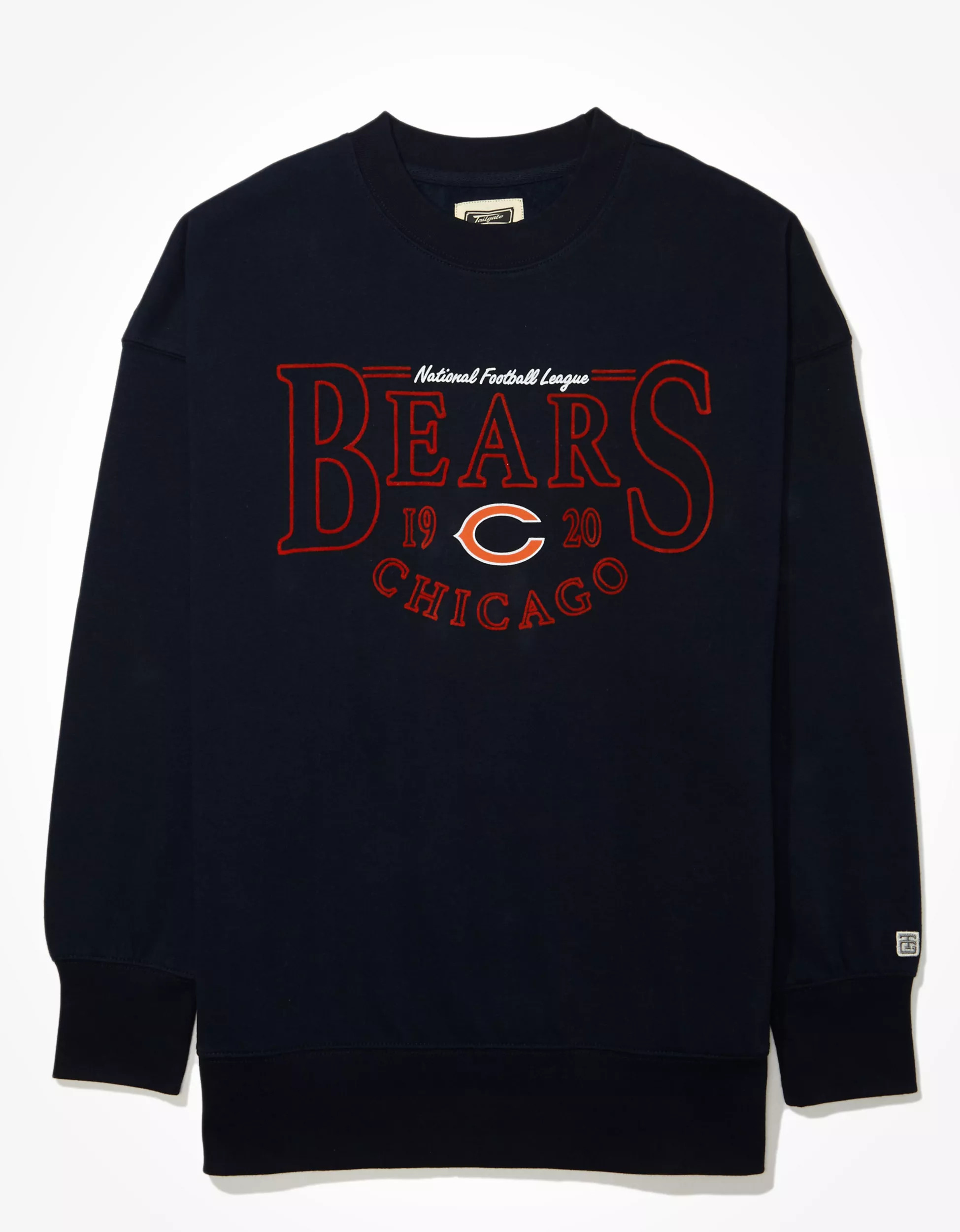Tailgate Women's Chicago Bears Oversized Fleece Sweatshirt | American Eagle Outfitters (US & CA)