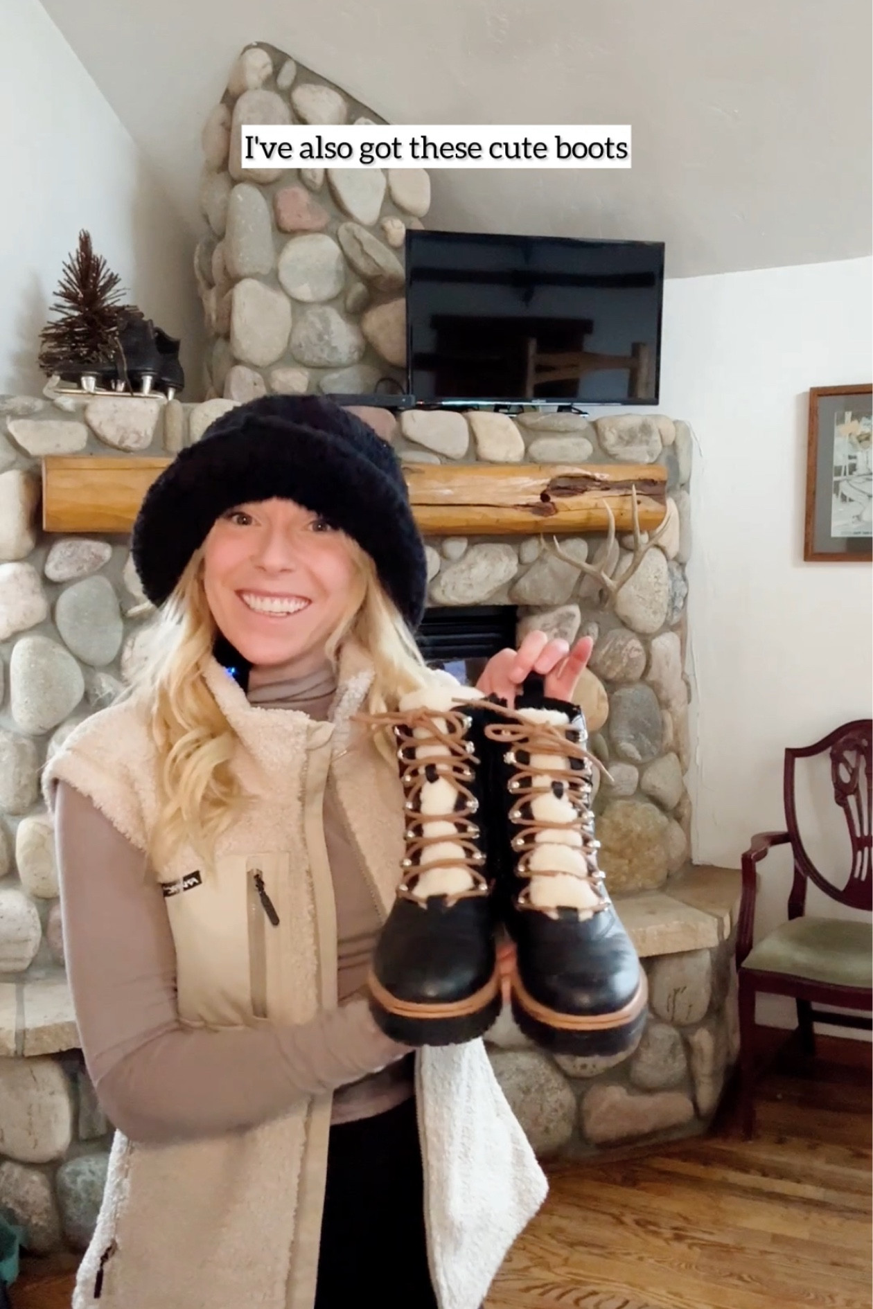 My cute winter boots! (On major sale right now 🤯) $32 - normally $199!

#LTKSeasonal #LTKSaleAlert