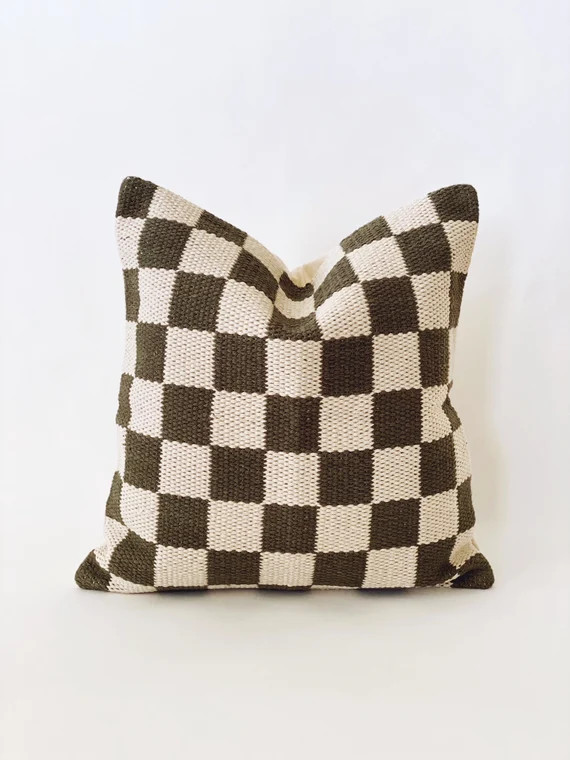The LUCA 20 X 20 Hand Woven Pillow Cover  - Etsy | Etsy (US)