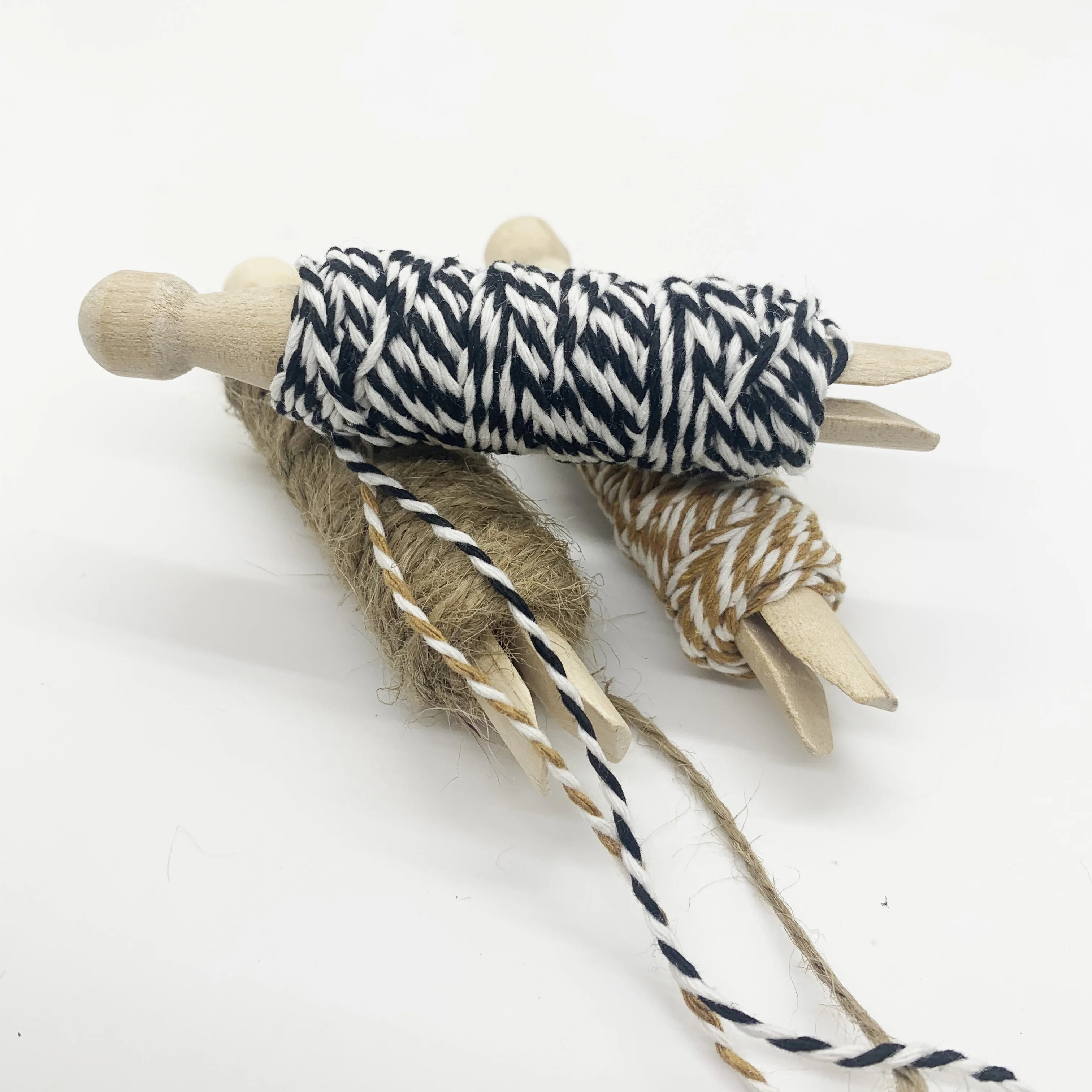 Hello Hobby Baker Twine Material, Jute, Neutral, & Black, Features 3 Pack | Walmart (US)