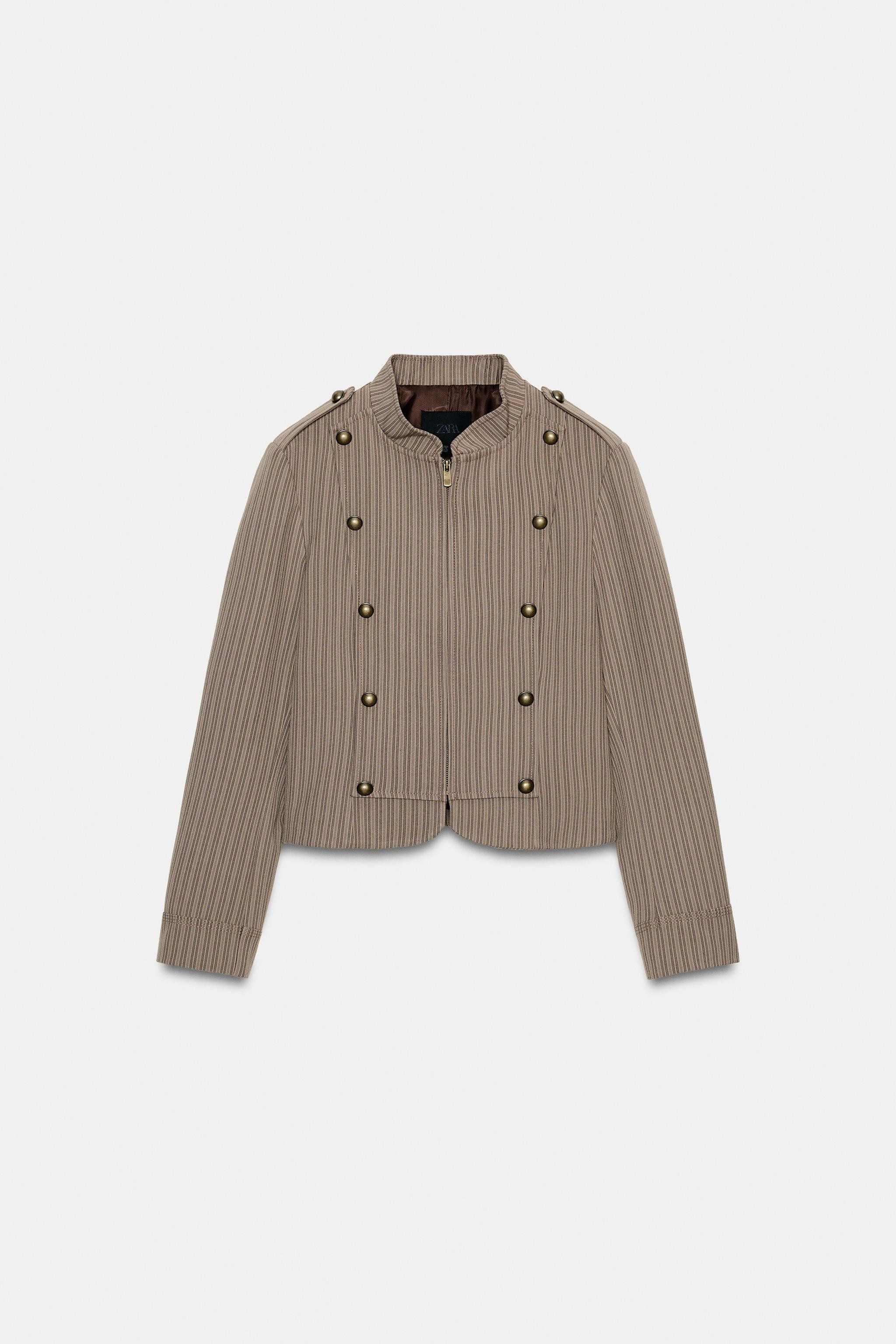 STRIPED TAILORED BLAZER | Zara Canada