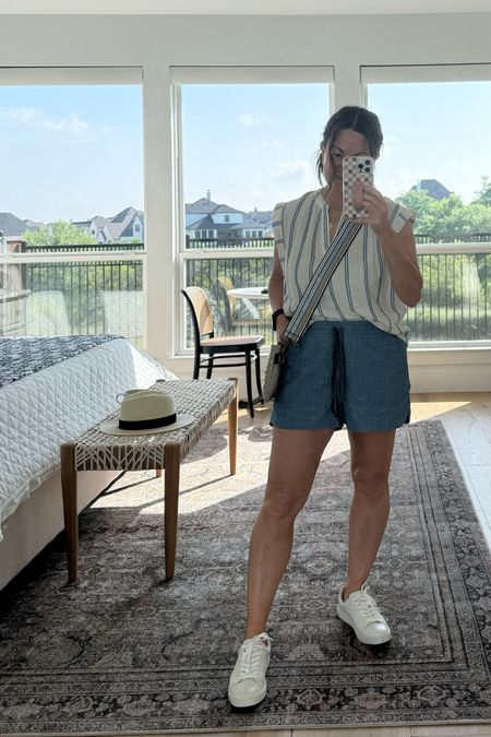 My favorite linen shorts are on SALE. And my layered necklaces are on repeat. 

White sneakers / gift for her / gift for mom / crossbody bag / spring outfit / summer outfit / evereve / bum bag / petite outfit / 



#LTKStyleTip #LTKGiftGuide #LTKSeasonal