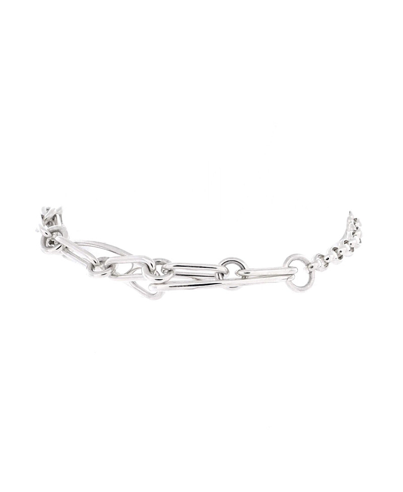 Pre-Owned HERMES Chaine d'Ancre Punk Bracelet Sterling Silver | Bloomingdale's (US)