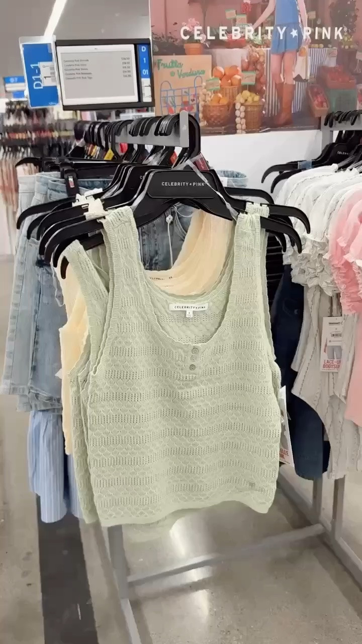 This tank top looks like it came from FP! I love the crochet top. Comes in cream too!

#LTKdayinmylife #LTKmomlife #LTKgrwm
