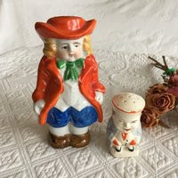 Vintage Salt & Pepper Shakers. Toby Style For Low Diet Use The Little Man For Salt. Great To Put in Larger | Etsy (US)