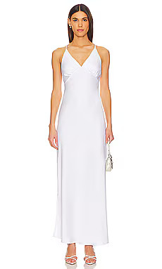homebodii Houston Slip Dress in White from Revolve.com | Revolve Clothing (Global)