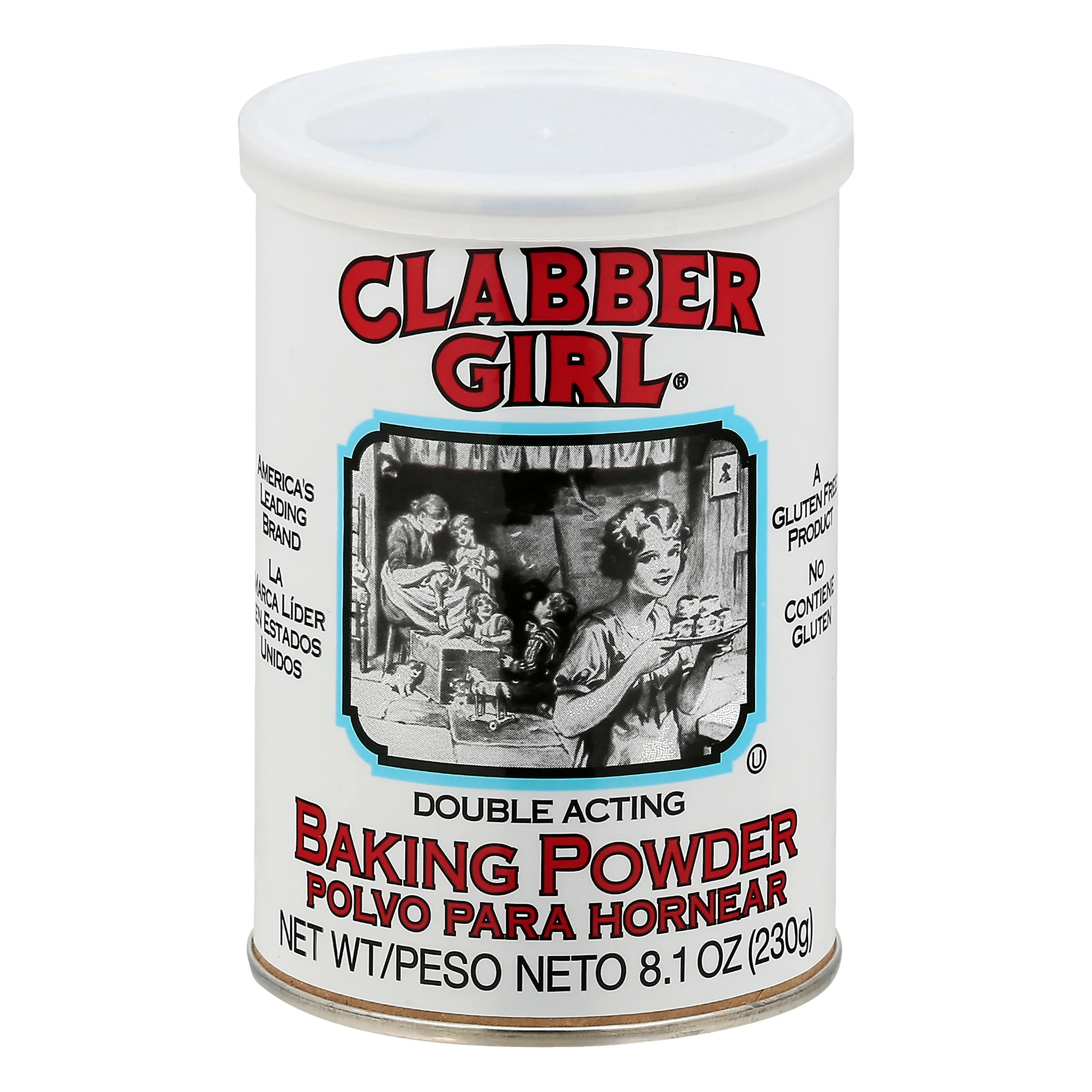 Clabber Girl, Gluten-Free, Double Acting Baking Powder, 8.1 oz | Walmart (US)
