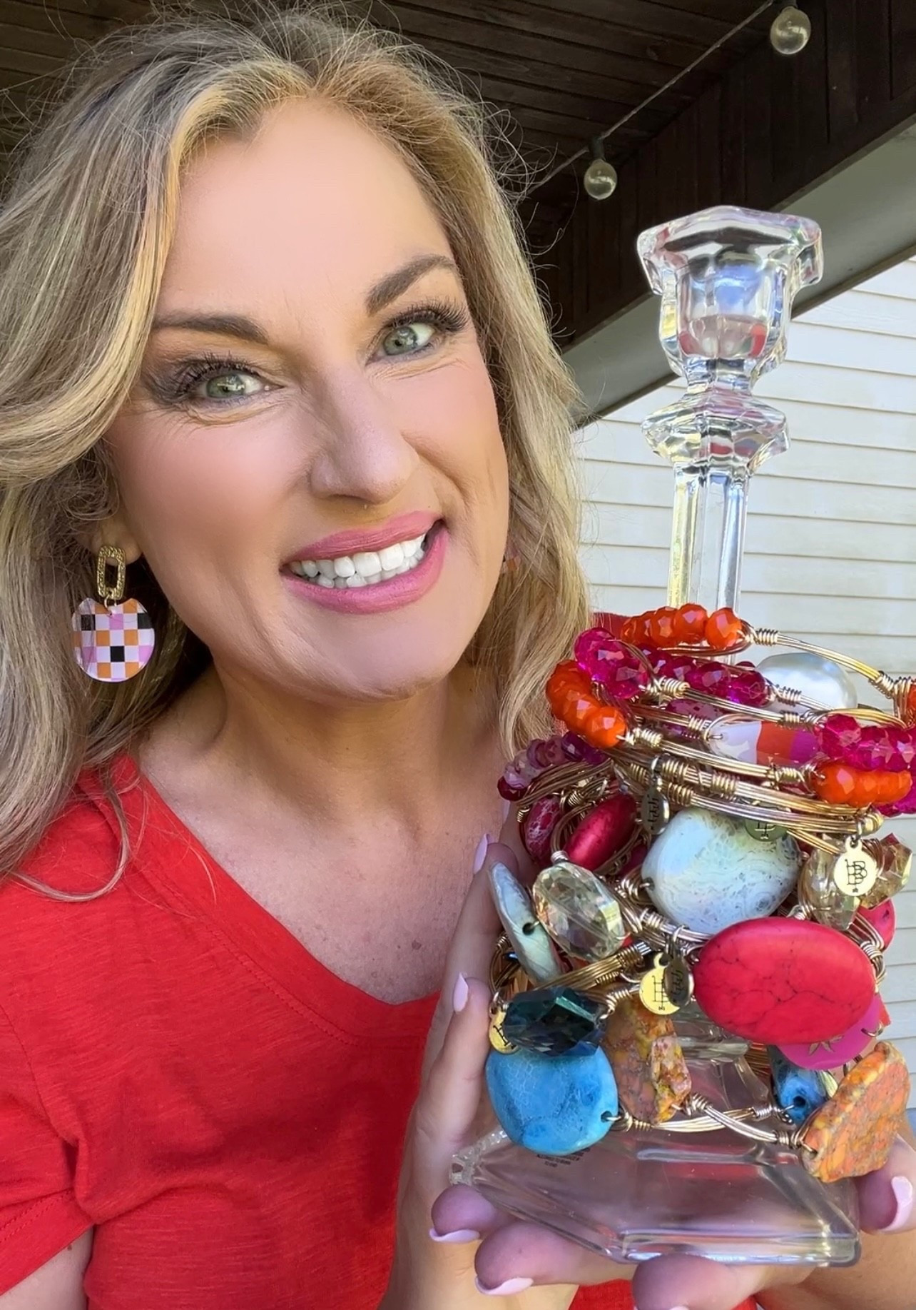 Bourbon and Boweties bracelet stacks that I wear almost every day. 

#LTKFindsUnder50 #LTKOver40 #LTKStyleTip