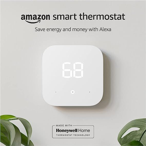 Amazon Smart Thermostat – ENERGY STAR certified, DIY install, Works with Alexa – C-wire requi... | Amazon (US)