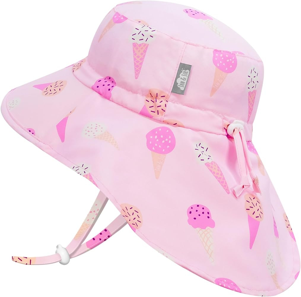 Jan & Jul Girls' Grow-with-Me Aqua-Dry Adventure Sun-Hat (Baby, Toddler, Kids) | Amazon (CA)