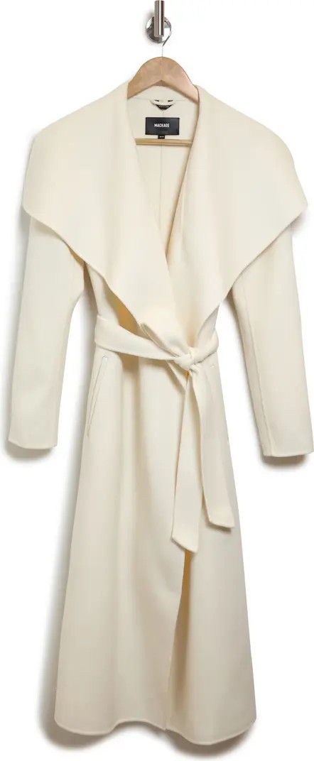 Mai Wool Long Wrap Coat | Nordstrom