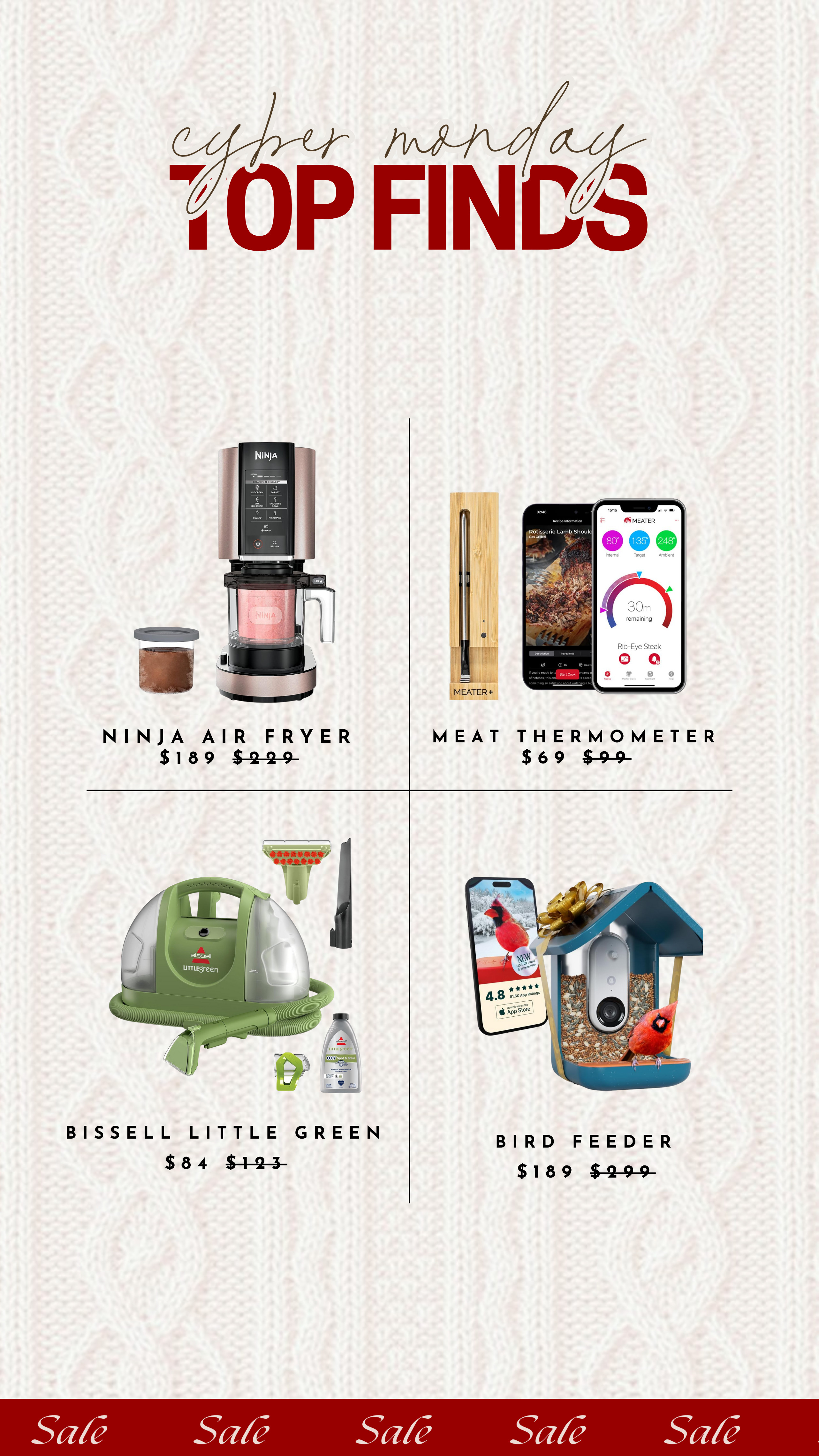 cyber monday top finds!

cyber monday, top finds, on sale, gifts for her, for in laws 

 #LTKCyberWeek #LTKGiftGuide #LTKHoliday