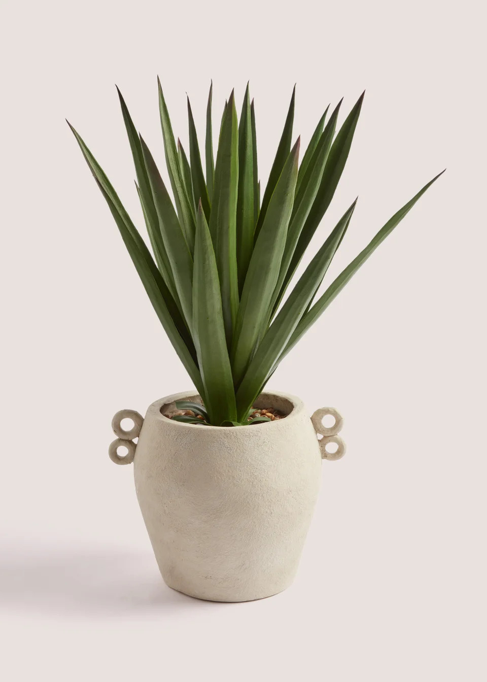 Plant in Rustic 2 Handle Pot (58cm) | Matalan (UK)