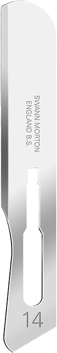 Swann Morton Surgical Scalpel Blade #14 - Sterile Dermaplane Blade for Face, Dermaplaning for Wom... | Amazon (US)
