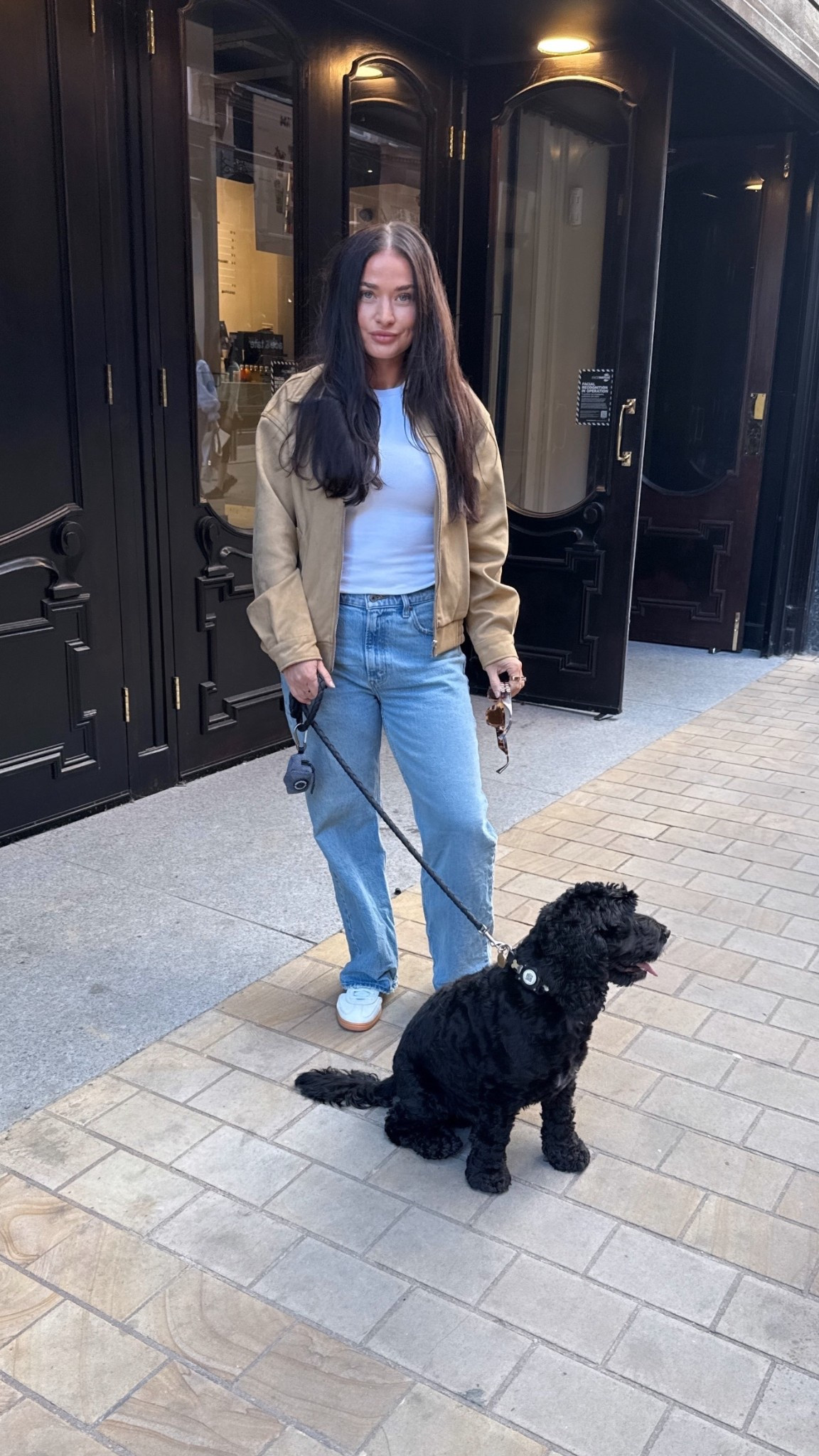 That time where it’s not warm but not cold #august jeans I’m wearing size 29 short here for relaxed fit 

#LTKuk #LTKjeans #LTKautumn