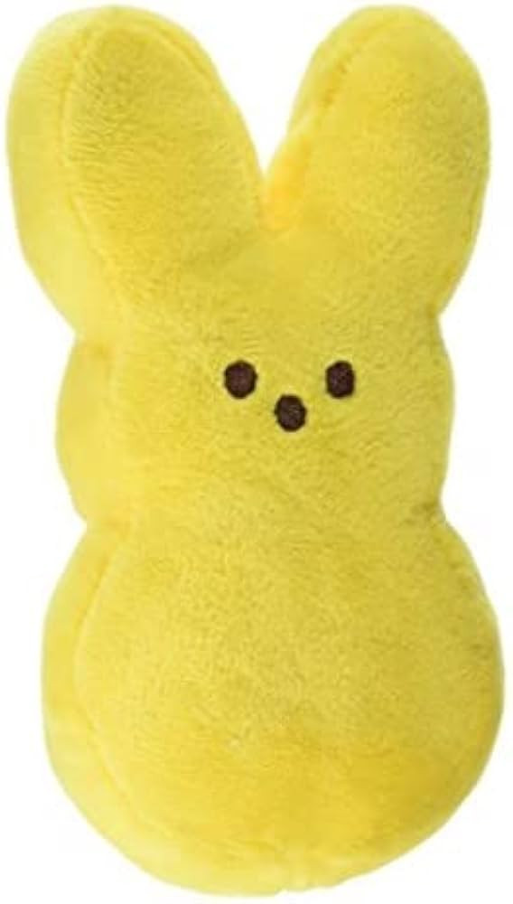 Peeps Plush Bunny - 6" Yellow | Amazon (US)