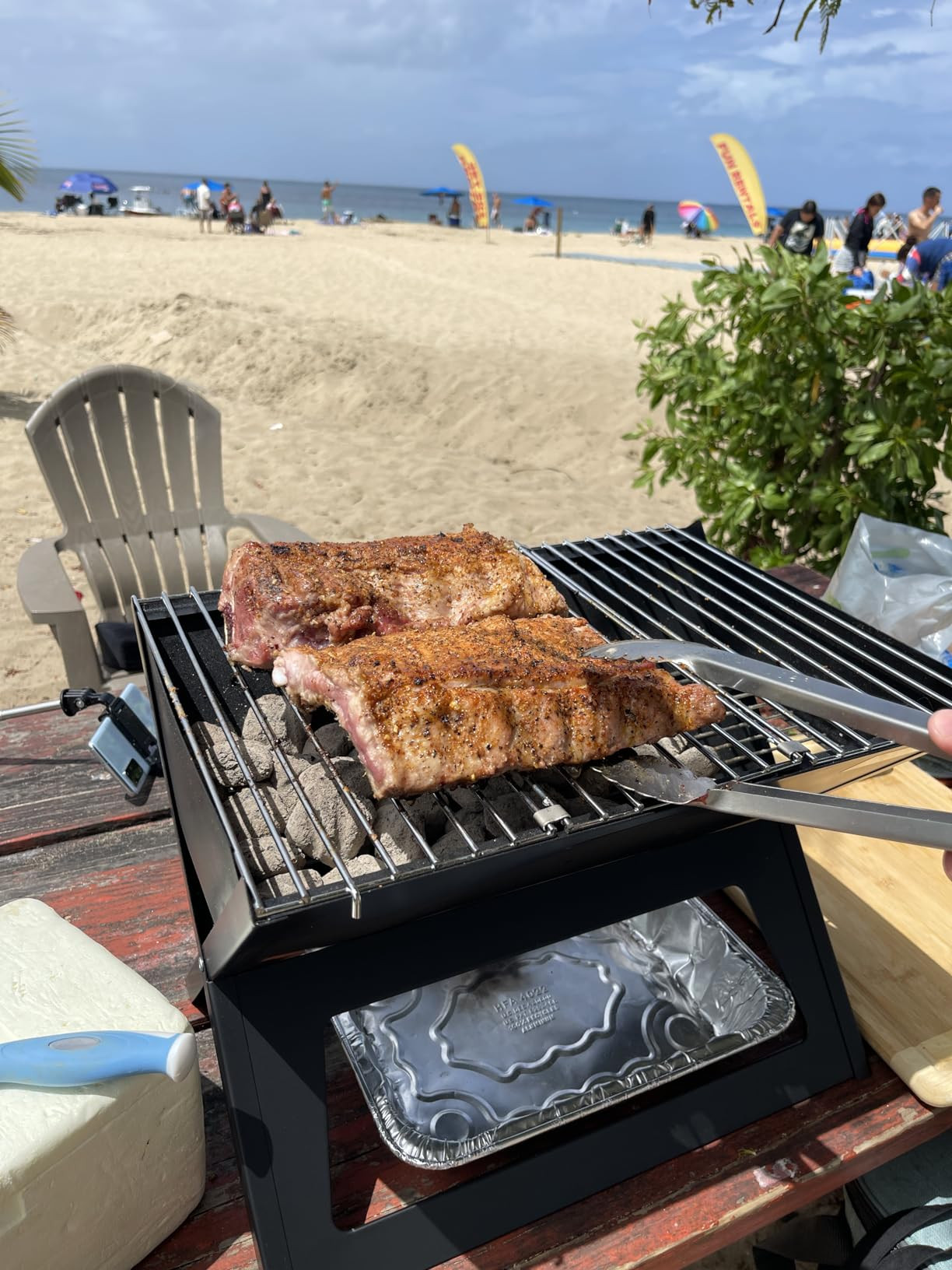 Fire Sense 60508 Notebook Charcoal BBQ Grill 3.5mm Cooking Bars Instant Foldable & Easy Portabili... | Amazon (US)