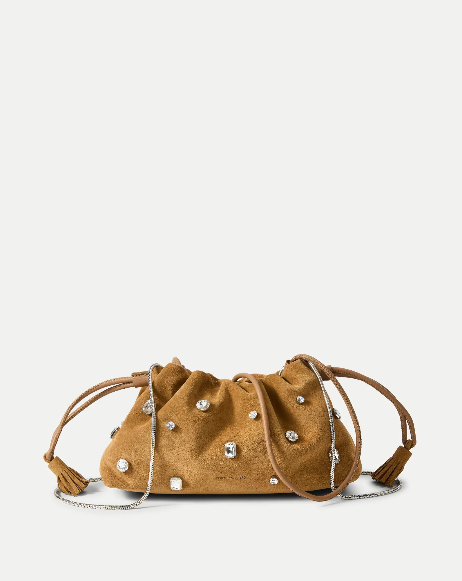 Small Crystal Veronica Beard Stash Bag Acorn | Veronica Beard