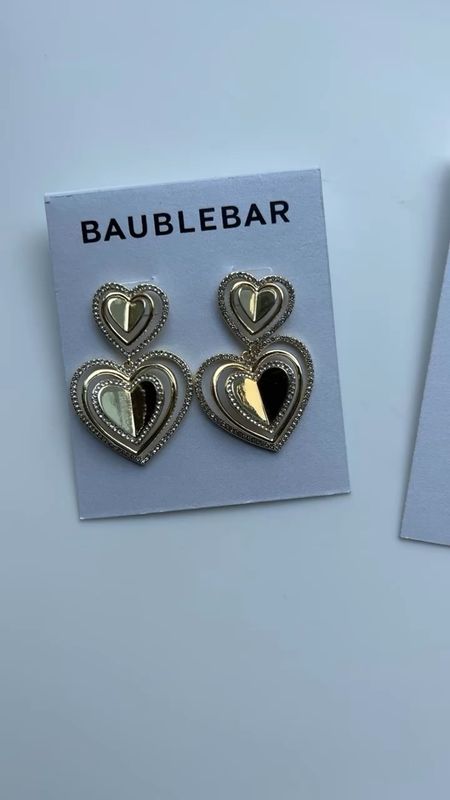 Gold heart earrings for Valentine’s Day! The perfect accent to any look!

#LTKVideo #LTKfindsunder50