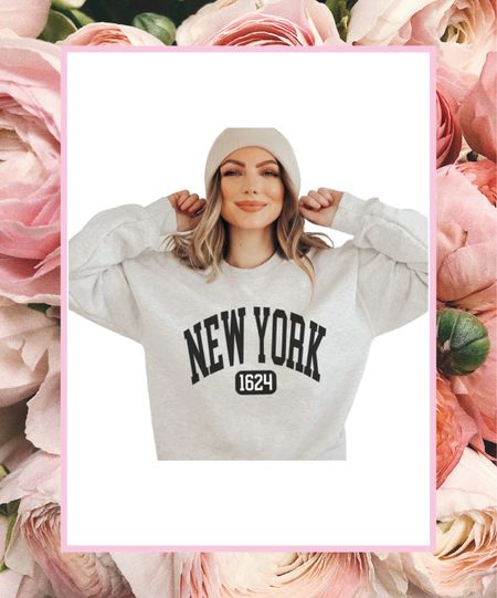 Check out this comfy sweatshirt from Etsy.

Sweater, sweatshirt, hoodie, college sweater, college sweatshirt, New York sweater, New York sweatshirt, Los Angeles sweater, Los Angeles sweatshirt, fashion, winter fashion.

#LTKSeasonal #LTKstyletip #LTKFind