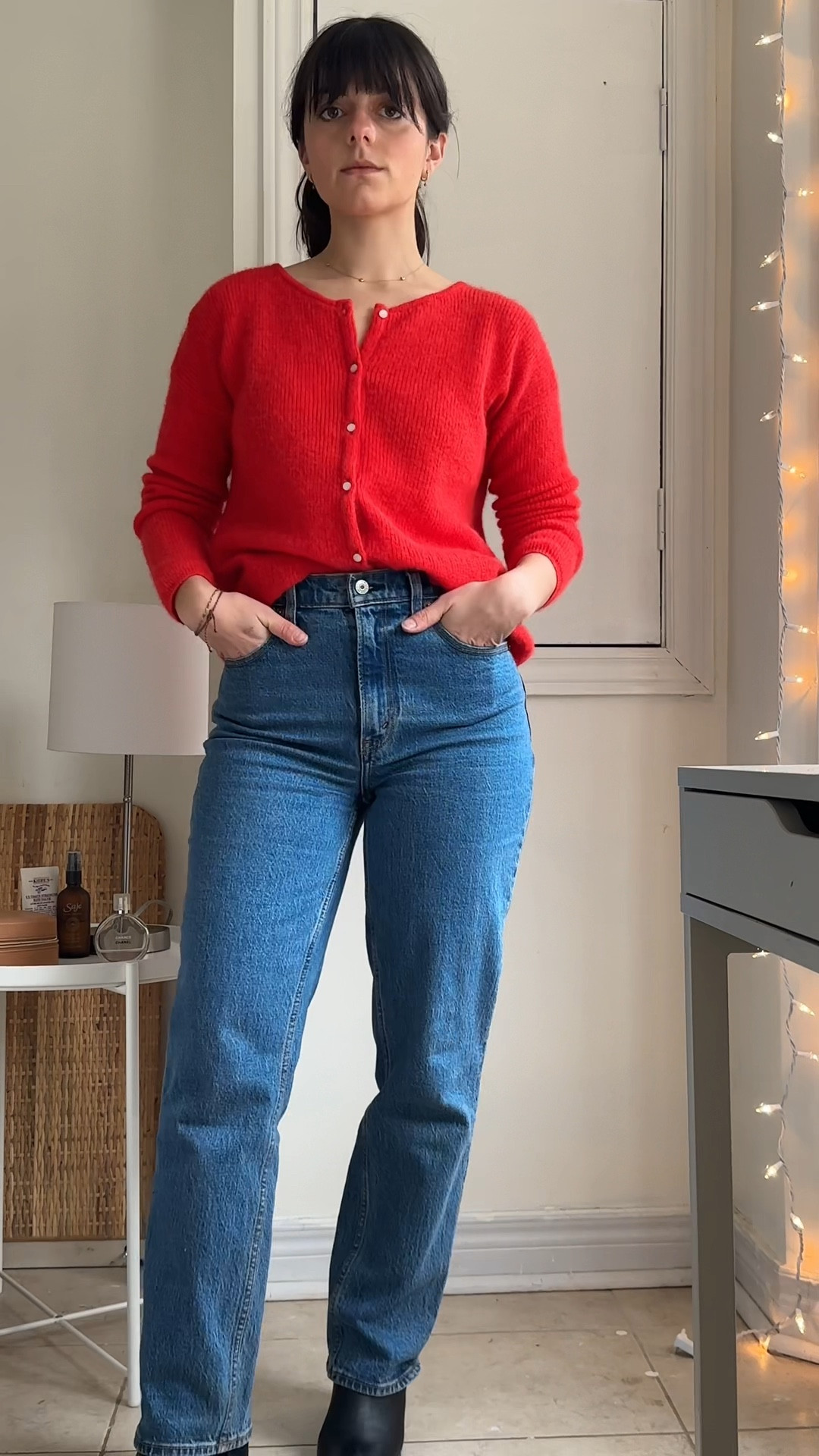 So in love with this sweater from Sezane! Couldn’t link the jeans but they’re from Abercrombie (Curve Love Ultra High Rise Straight Jeans in Dark Marble)

#LTKGiftGuide #LTKCyberWeek #LTKSeasonal