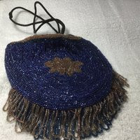 1960's Era Drawstring Beaded Purse With Thousands Of Beads Including Black Tassels | And Not 1 Is Missing | Etsy (US)