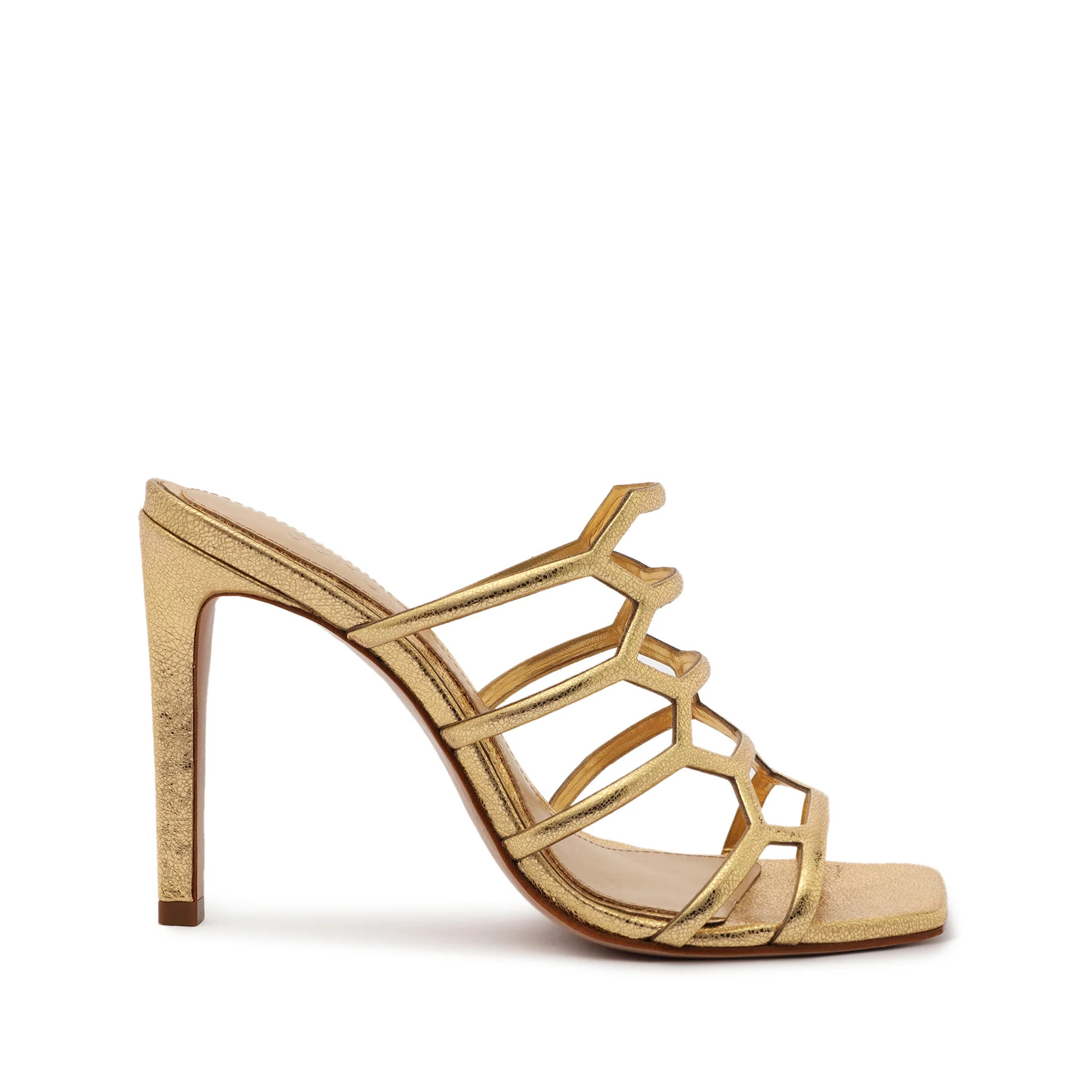 Julianna Weekend Metallic Leather Sandal | Schutz (US)