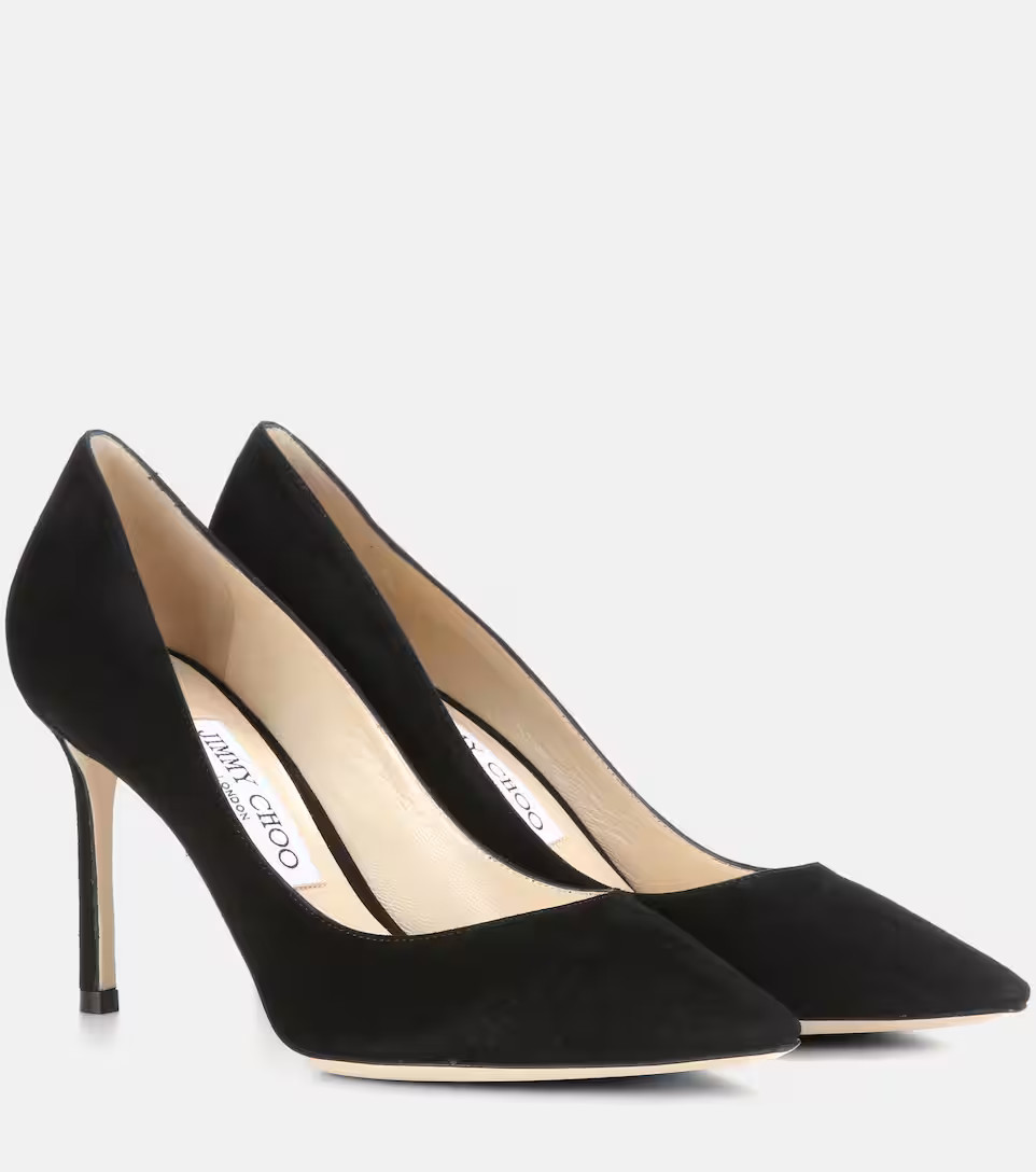Romy 85 suede pumps | Mytheresa (UK)