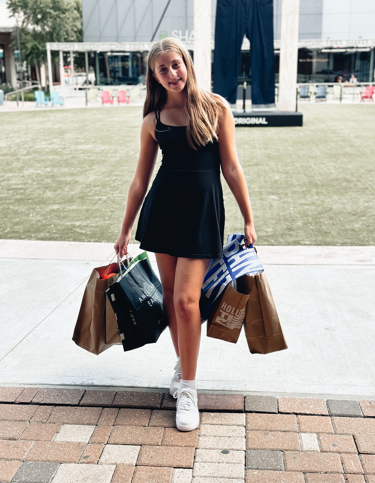 Perfect comfy and casual outfit for all that back to school shopping! 
#fashion #trendy #style #backtoschool #outfits 

#LTKBacktoSchool #LTKStyleTip #LTKShoeCrush