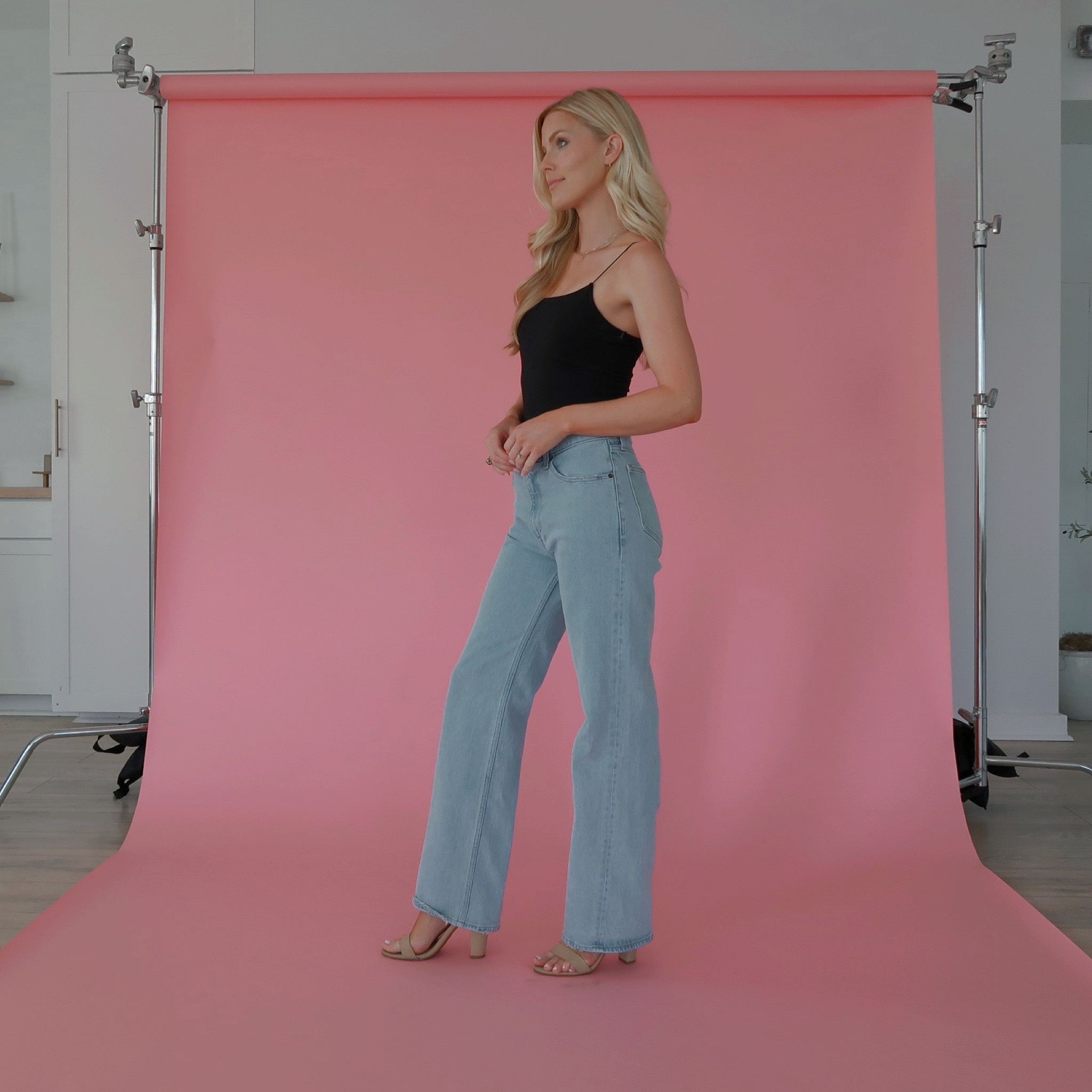 The easieeeest outfit to throw together for a night out!  This bodysuit with the thin spaghetti straps is $12 and I grabbed it in an XS.  And I would buy these jeans in every color if I could.  They’re the 90s relaxed jeans that everyone loves in size 27R.  I have the curve love version and regular in these jeans, and  I prefer these.  

#abercrombie #target #datenight 

#LTKstyletip