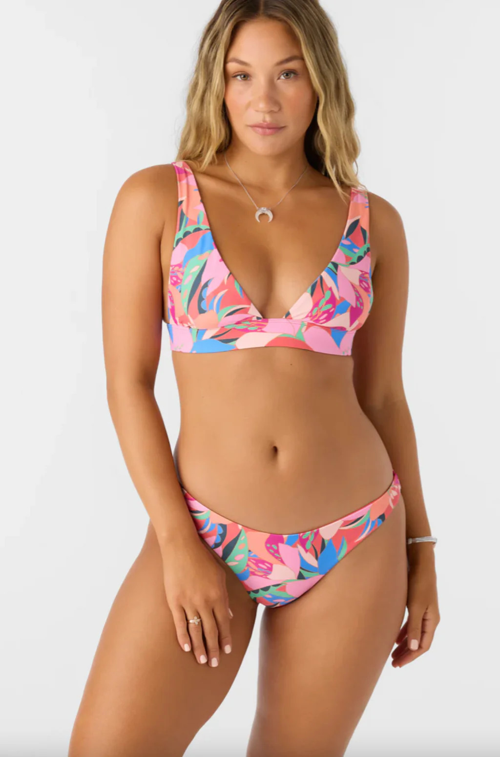 CABANA FLORAL CANCUN BRALETTE TOP (MUL) | ashe couture 