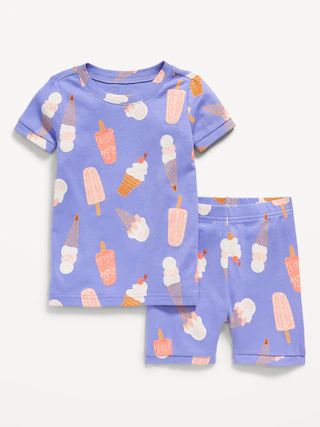 Unisex Snug-Fit Printed Pajama Set for Toddler & Baby | Old Navy (CA)