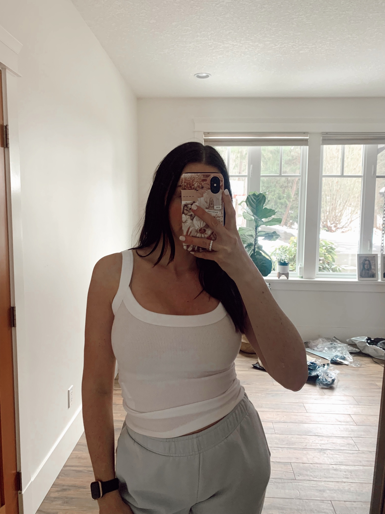 Tank size xxs. Sweatpants tts 

#LTKstyletip #LTKunder50 #LTKsalealert