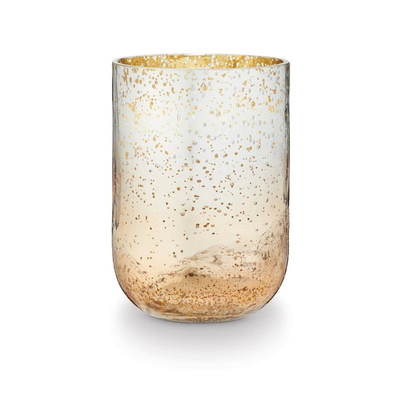 Illume ILLUME Noble Holiday Balsam & Cedar Large Crackle Glass Candle & Reviews | Wayfair | Wayfair North America