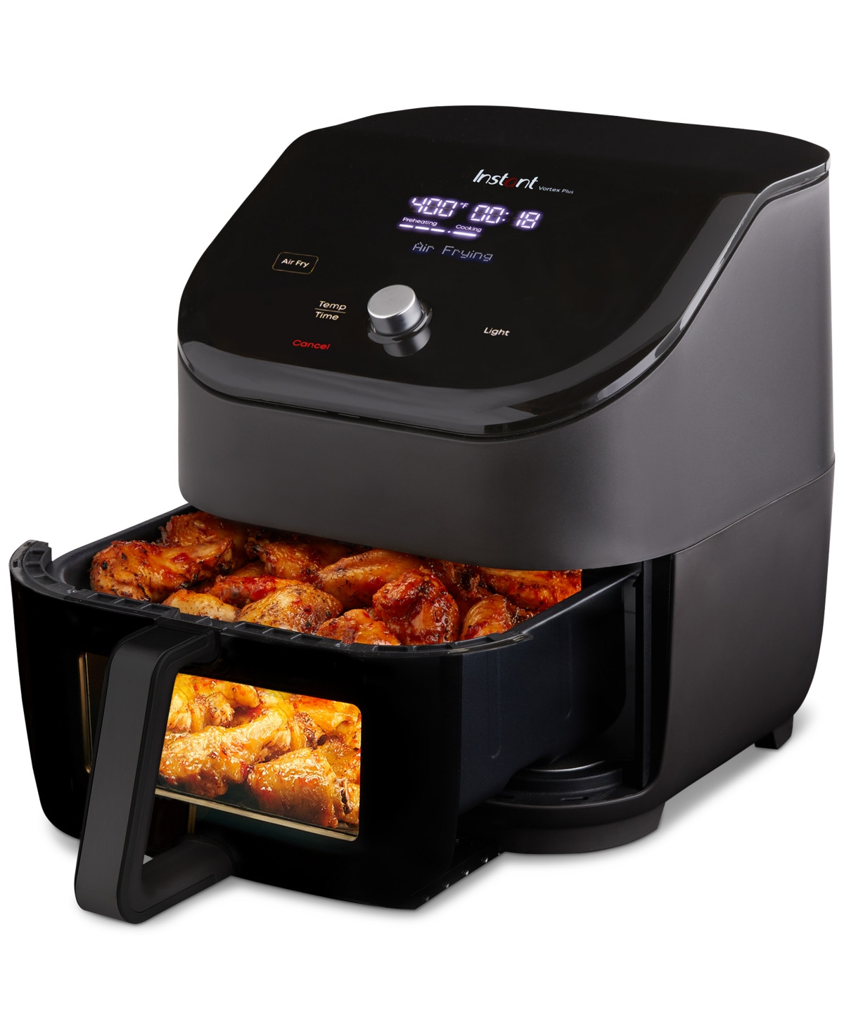 Instant Pot 6Qt Vortex Plus 6-in-1 ClearCook Air Fryer - Black | Macy's