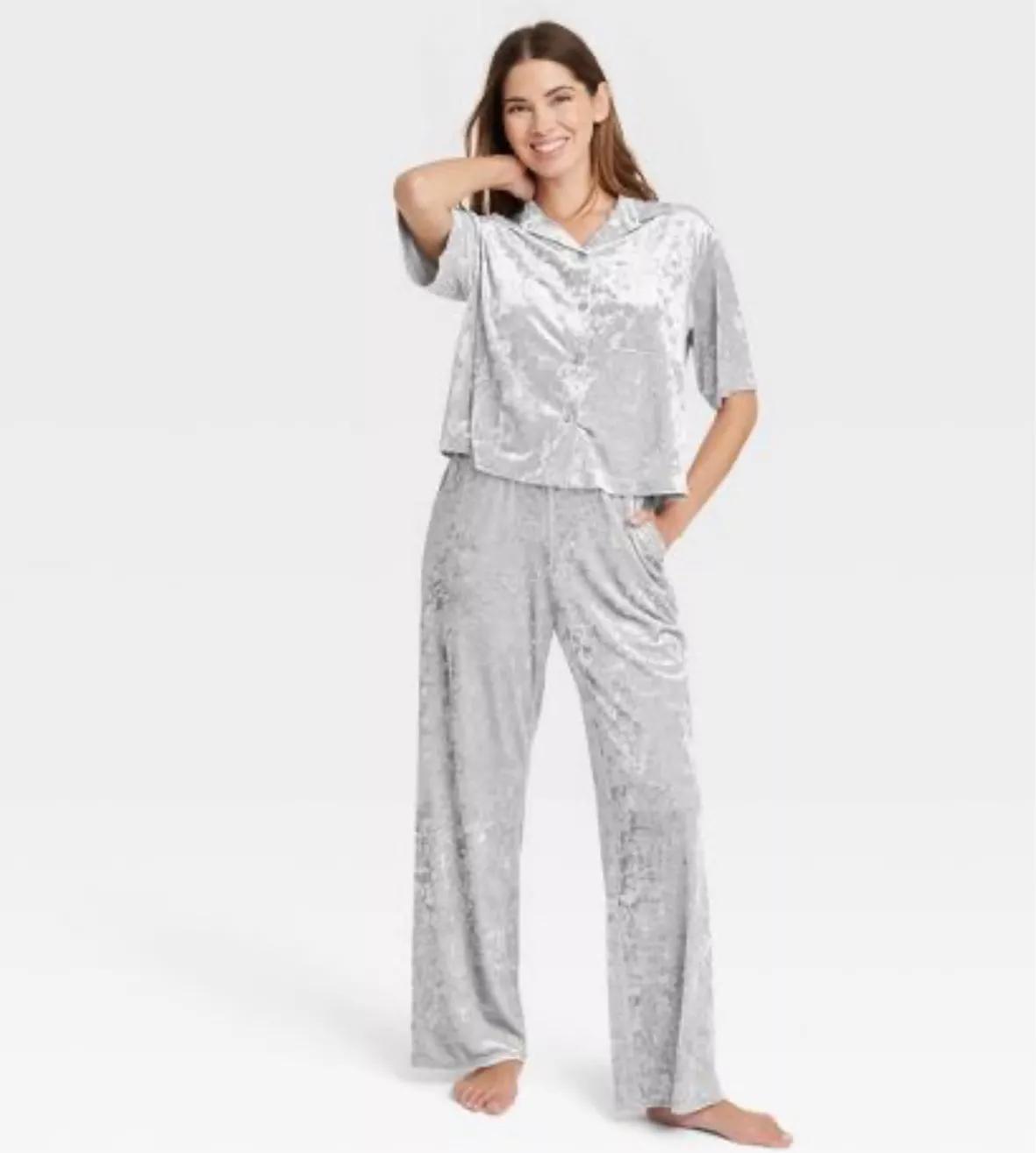 Women's Satin Pajama Pants - Stars … curated on LTK