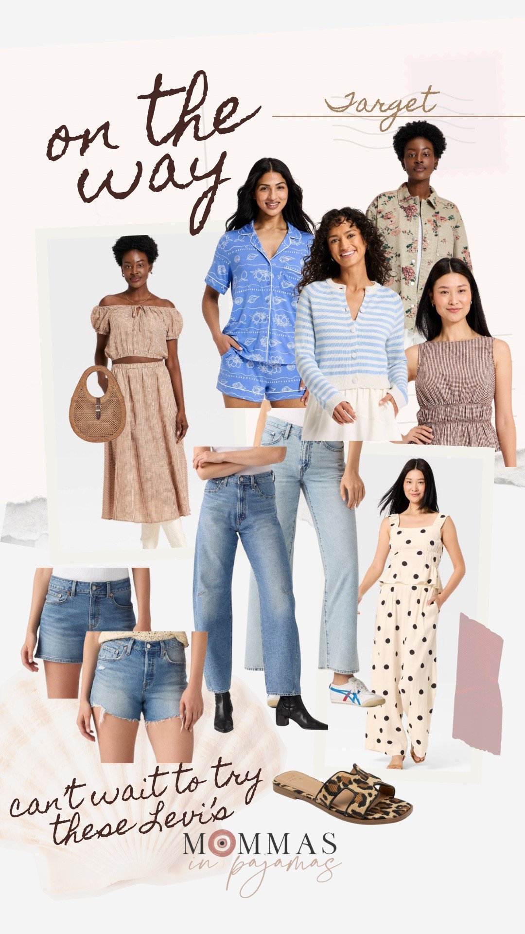 Target Tuesday and this huge I order I placed is a good one! I have already got the swimsuit and the top is a definite win (I don’t like where the bottoms hit on my waist). Gingham and polka dots are gorgeous for spring and I am super excited for these Levi’s shorts and jeans. Also, I ordered the shorts in the same floral print of the jacket and can’t wait to try it all on!
Target order, soft pajamas 

#LTKPetite #LTKMidsize #LTKSeasonal