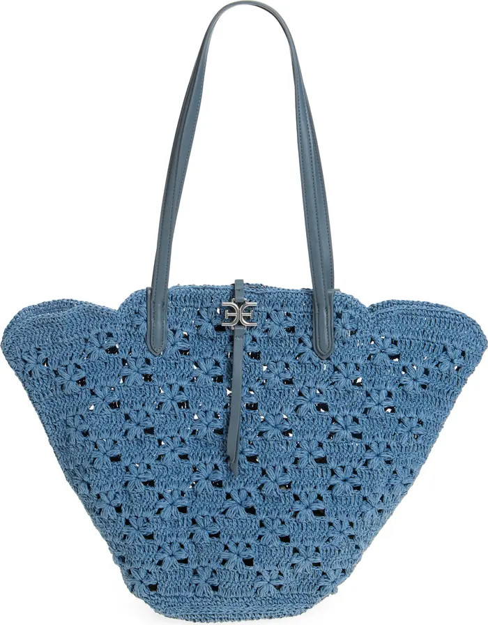 Sam Edelman Layla Floral Raffia Tote Bag | Nordstromrack | Nordstrom Rack