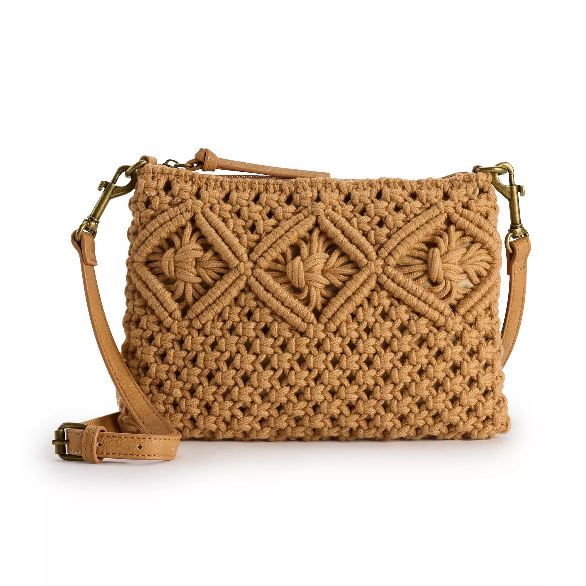 Sonoma Goods For Life® Kaia Rope Crossbody Bag | Kohl's